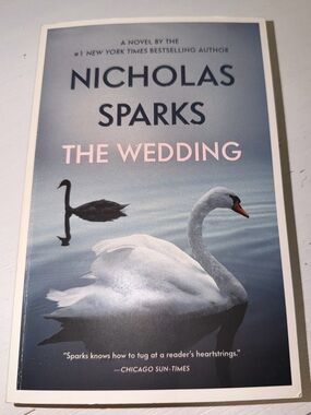 Hachette Light Blue Paperback Novel - The Wedding (Back Cover)